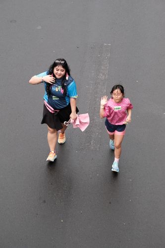 Race photo from Road to BAF Lions Run 2024