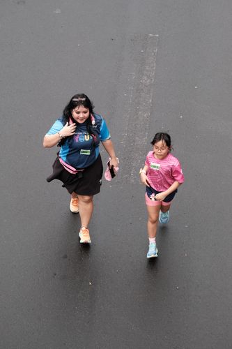 Race photo from Road to BAF Lions Run 2024
