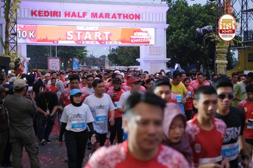 Race photo from Kediri Half Marathon 2025