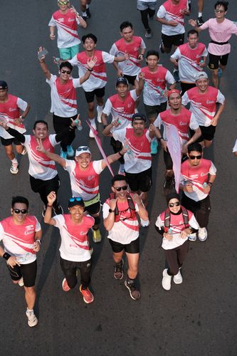 Race photo from Smartfren Run 2024 Vibes