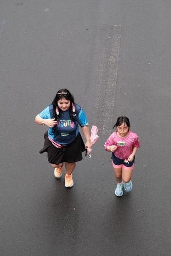 Race photo from Road to BAF Lions Run 2024