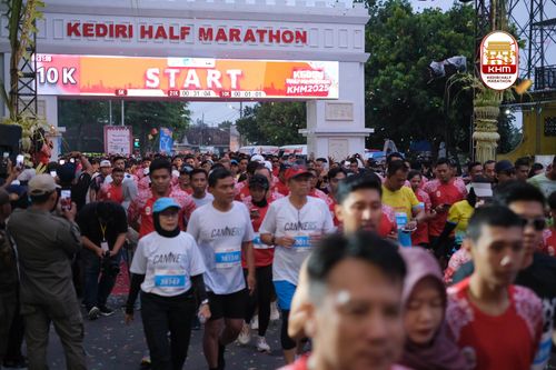 Race photo from Kediri Half Marathon 2025