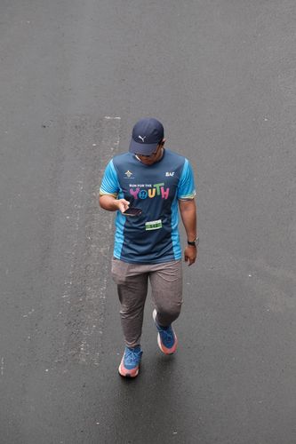 Race photo from Road to BAF Lions Run 2024
