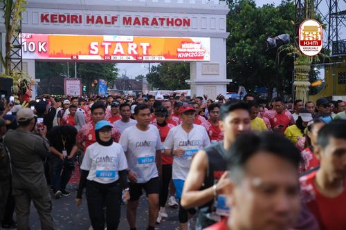Race photo from Kediri Half Marathon 2025