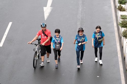 Race photo from Road to BAF Lions Run 2024