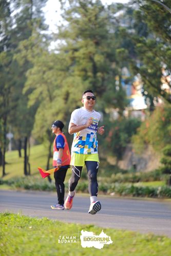Race photo from Taman Budaya x BOGORUN 2025