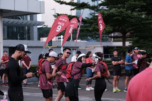 Race photo from Assurance Fun Run 2024