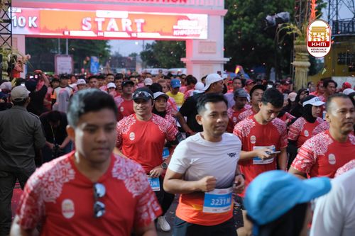 Race photo from Kediri Half Marathon 2025