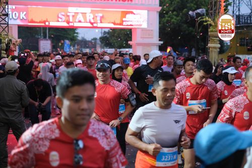 Race photo from Kediri Half Marathon 2025
