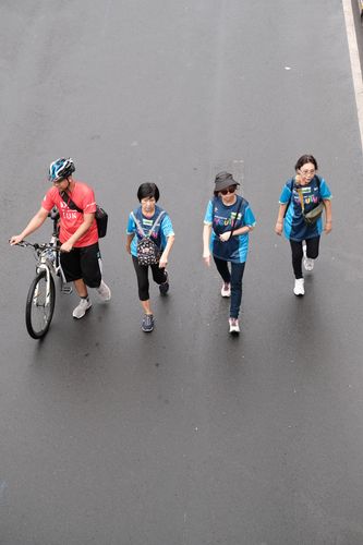 Race photo from Road to BAF Lions Run 2024