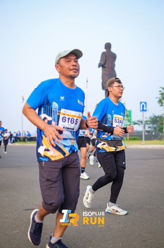Race photo from ISOPlus Run 2024 Jakarta