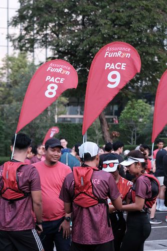 Race photo from Assurance Fun Run 2024