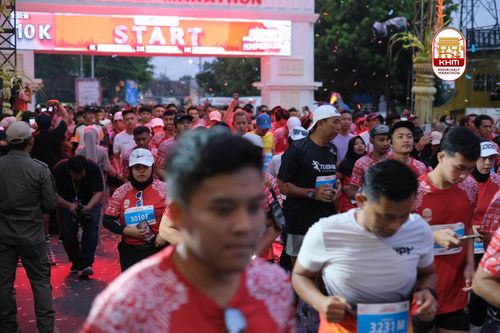 Race photo from Kediri Half Marathon 2025