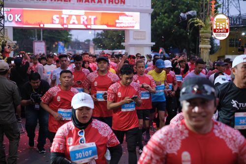 Race photo from Kediri Half Marathon 2025