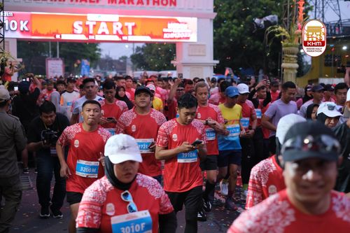 Race photo from Kediri Half Marathon 2025