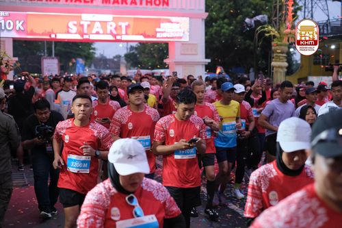 Race photo from Kediri Half Marathon 2025