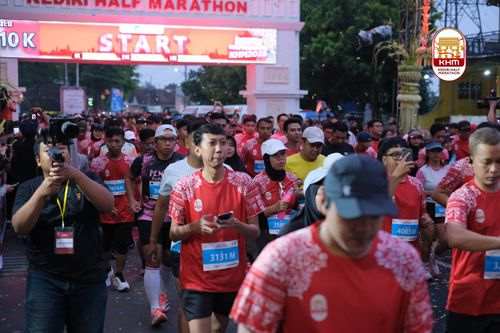 Race photo from Kediri Half Marathon 2025