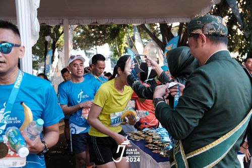 Race photo from Jabar Run 10K 2024
