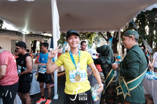 Race photo from Jabar Run 10K 2024