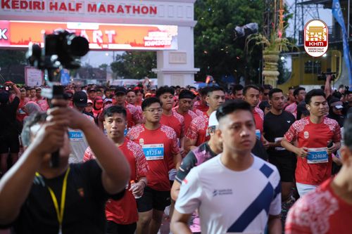 Race photo from Kediri Half Marathon 2025