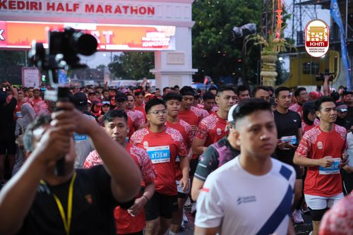 Race photo from Kediri Half Marathon 2025