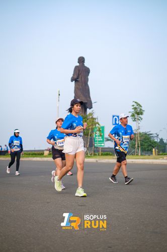 Race photo from ISOPlus Run 2024 Jakarta
