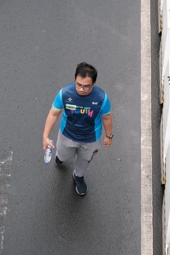 Race photo from Road to BAF Lions Run 2024
