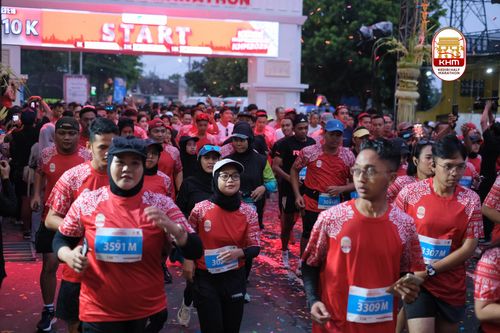 Race photo from Kediri Half Marathon 2025