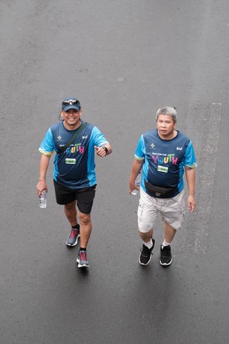 Race photo from Road to BAF Lions Run 2024