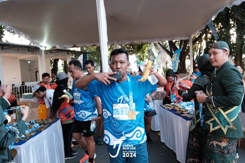 Race photo from Jabar Run 10K 2024