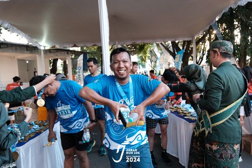 Race photo from Jabar Run 10K 2024