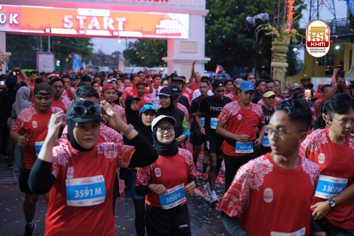 Race photo from Kediri Half Marathon 2025