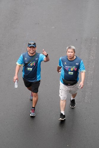 Race photo from Road to BAF Lions Run 2024