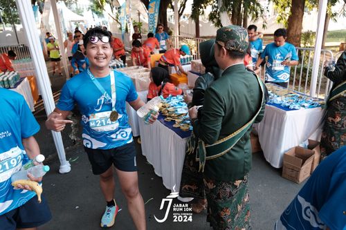 Race photo from Jabar Run 10K 2024