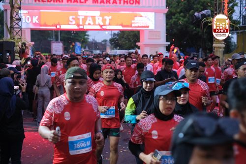Race photo from Kediri Half Marathon 2025
