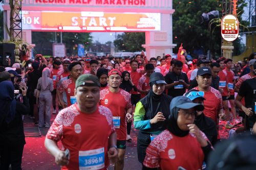 Race photo from Kediri Half Marathon 2025