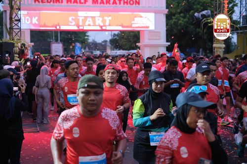 Race photo from Kediri Half Marathon 2025