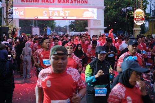 Race photo from Kediri Half Marathon 2025