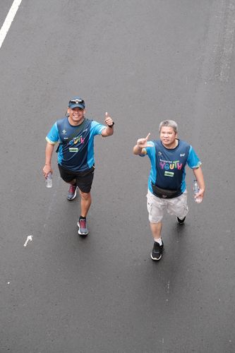 Race photo from Road to BAF Lions Run 2024