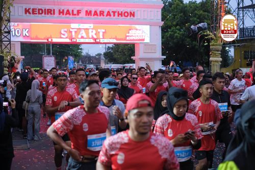 Race photo from Kediri Half Marathon 2025