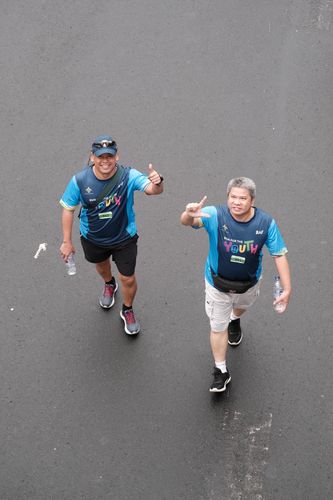 Race photo from Road to BAF Lions Run 2024
