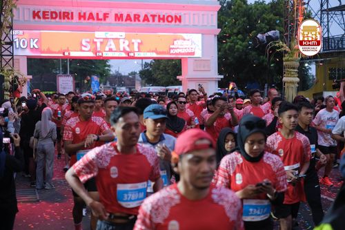 Race photo from Kediri Half Marathon 2025