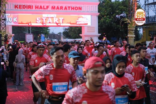 Race photo from Kediri Half Marathon 2025