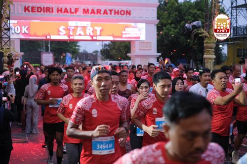 Race photo from Kediri Half Marathon 2025