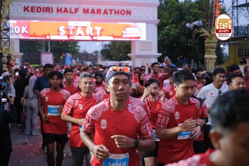 Race photo from Kediri Half Marathon 2025
