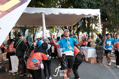 Race photo from Jabar Run 10K 2024