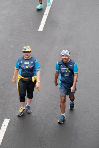 Race photo from Road to BAF Lions Run 2024