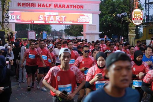 Race photo from Kediri Half Marathon 2025
