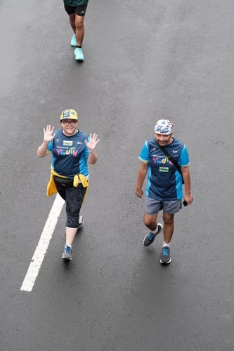 Race photo from Road to BAF Lions Run 2024