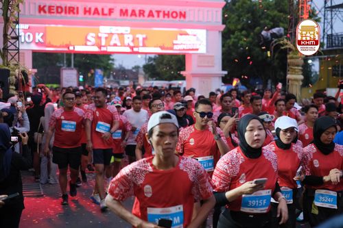 Race photo from Kediri Half Marathon 2025